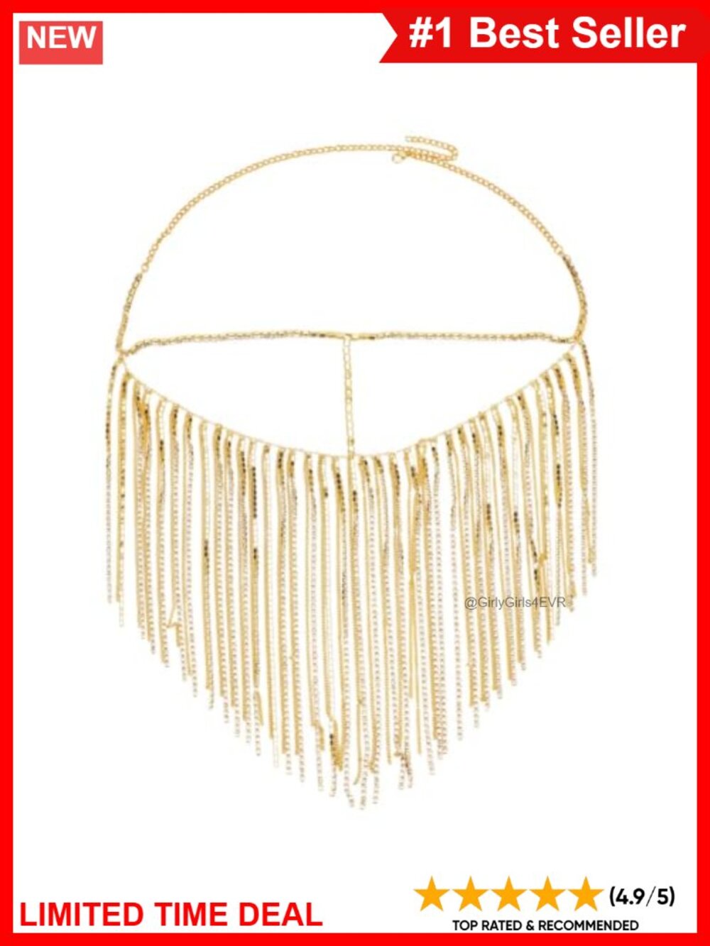 Rhinestone Tassel Face Chain Veil Masquerade Party Body Jewelry